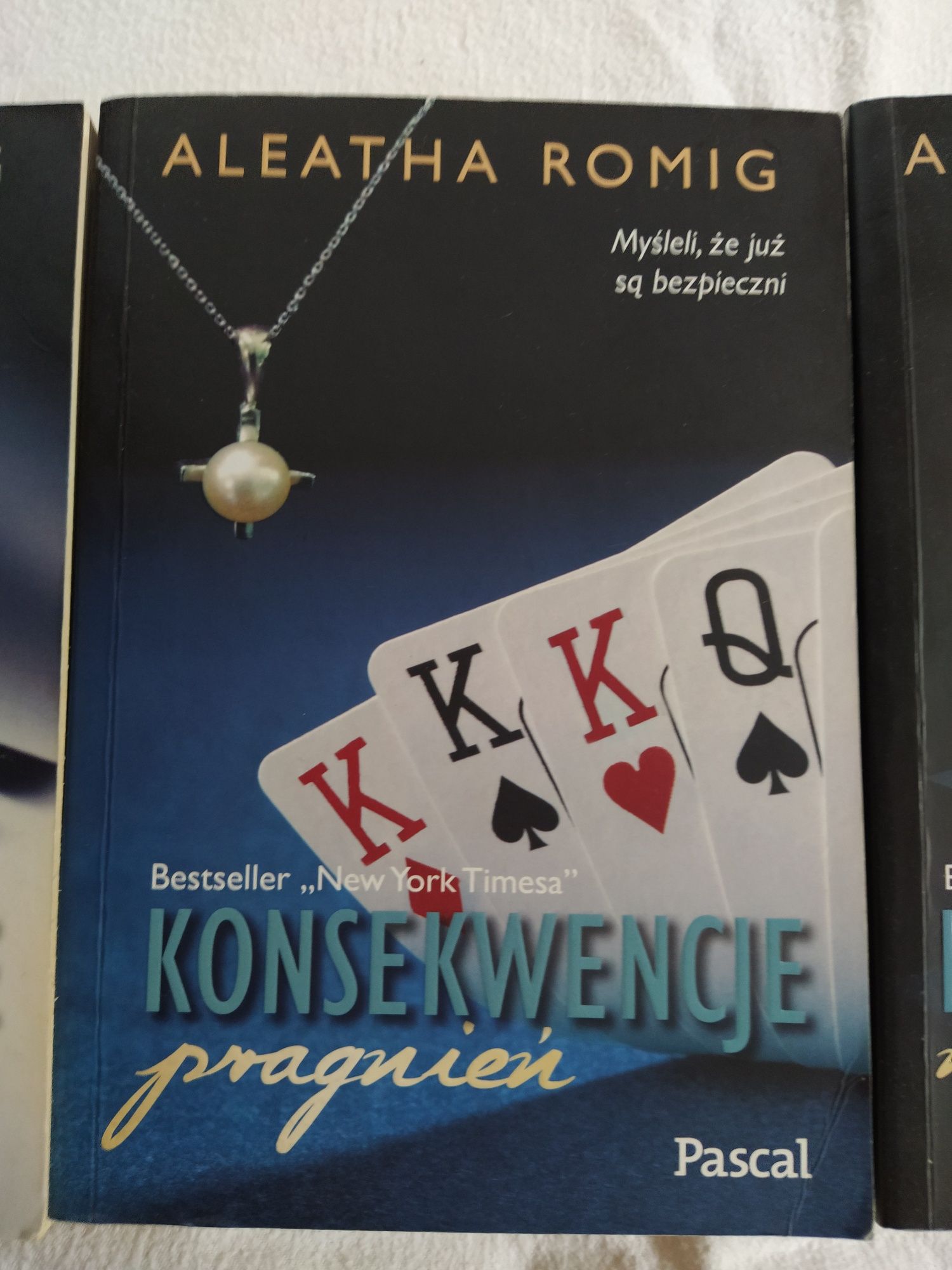 Unikat! Kolekcja Aleatha Romig ,, Konsekwencje" bestseller  zestaw