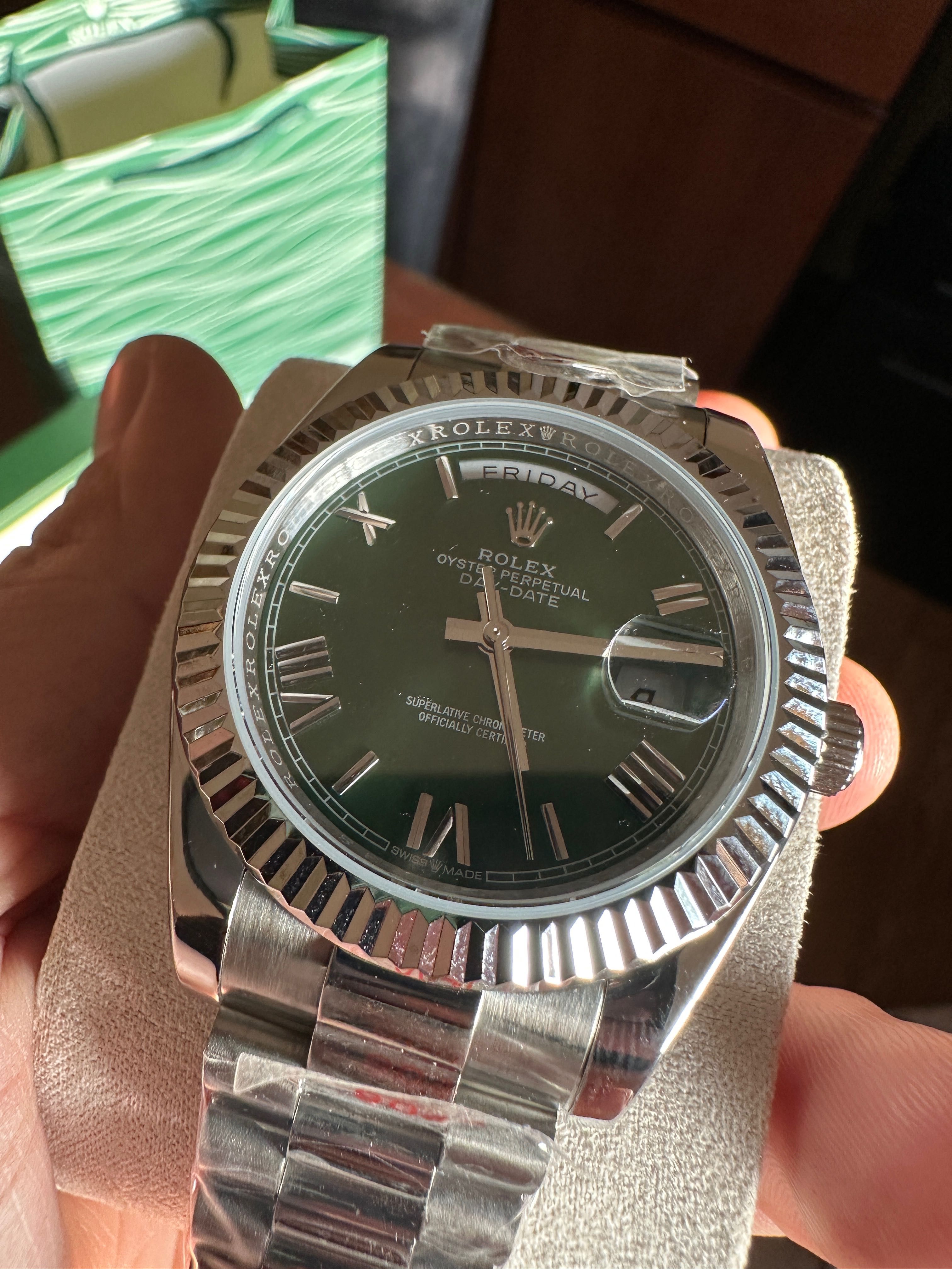 Rolex day date verde - submariner nodate datejust zeno Hamilton