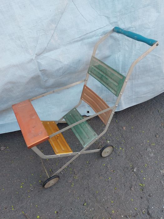 Игрушка коляска ссср