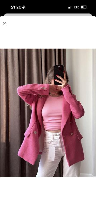 Піджак оверсайз твідовий