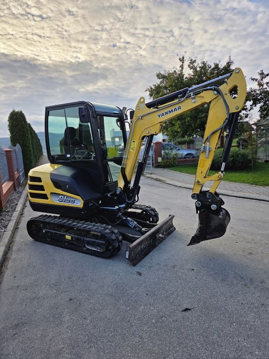 Yanmar SV 26 nowe gąsienice