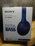 Słuchawki bezprzewodowe SONY WH - XB900N niebieskie, nowe, oryginalne