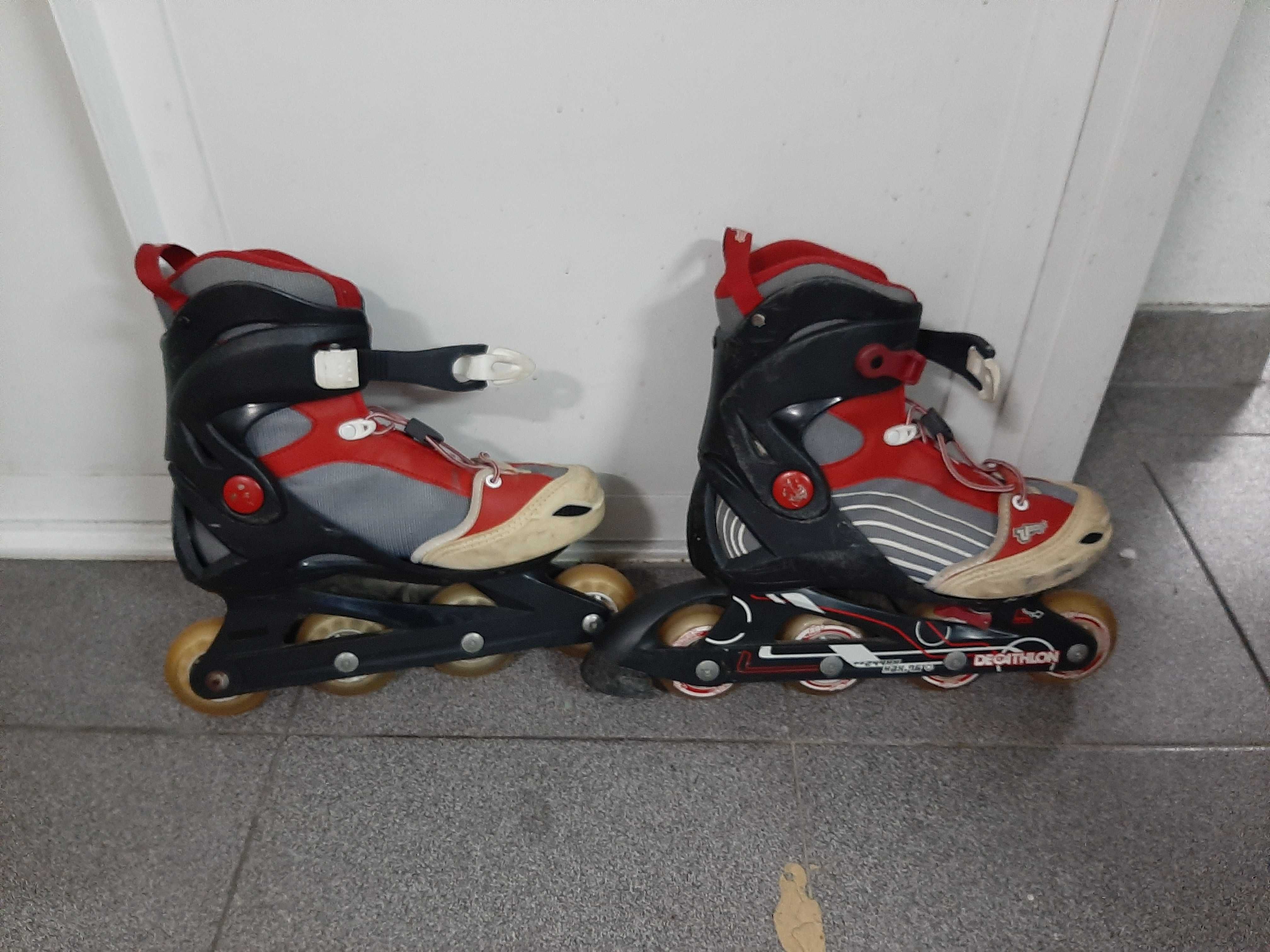 Patins em linha ajustáveis para criança / Adolescente