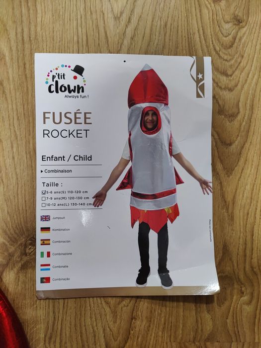 Przebranie rakieta r.110-120