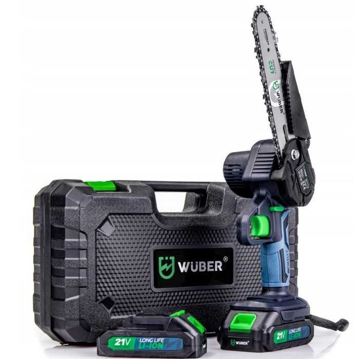 ZESTAW XXL Piła Gałęziowa + Wysięgnik 250cm WUBER Akumulatorowa Nowa