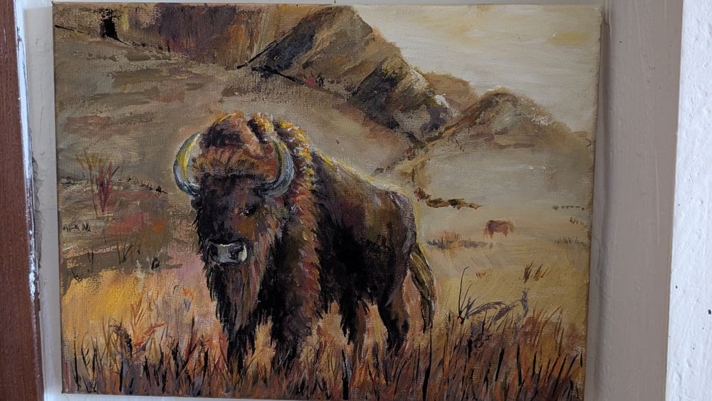 Ręcznie malowany obraz 30x40