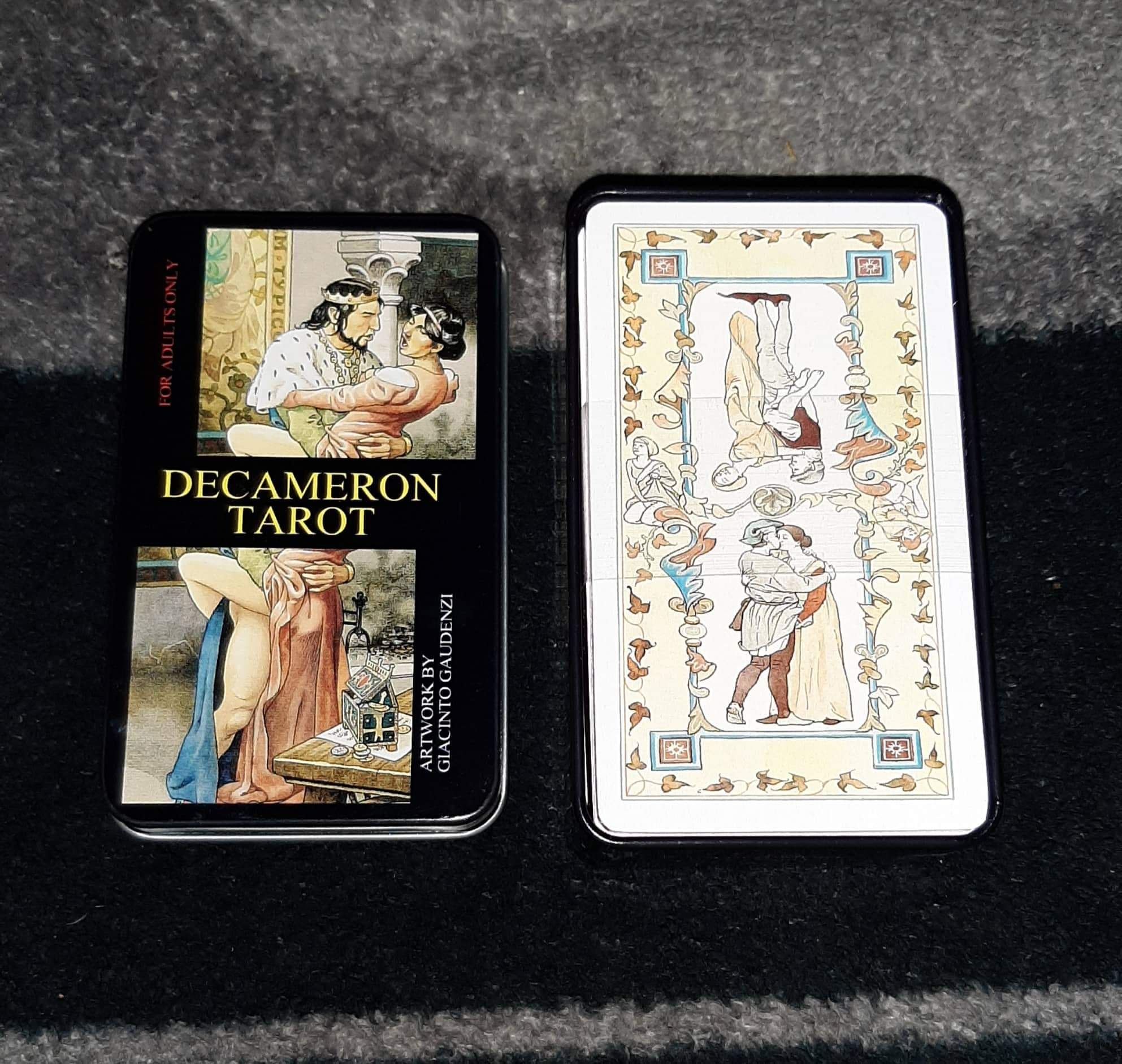 Baralho de cartas Decameron tarot