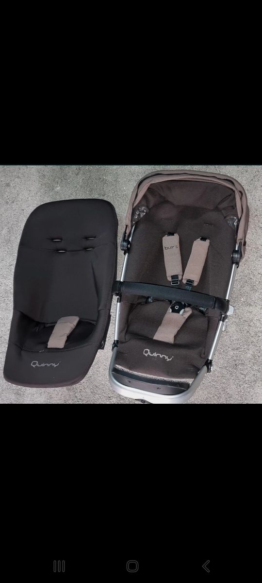 Trio carrinho bébé quinny