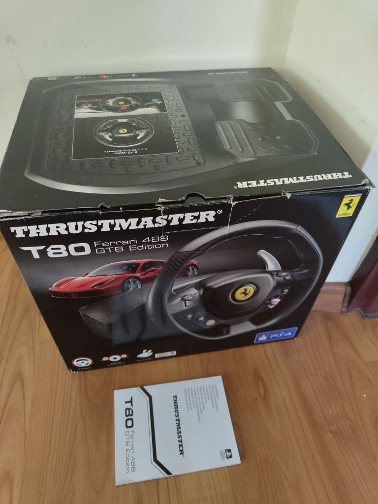 Kierownica + pedaly Trustmaster T80 GTB Edition
