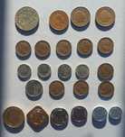 Moedas varios países