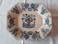 Prato estilo colonial português