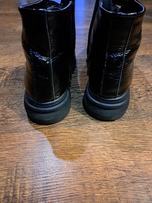 Черевики ботінки шкіряні