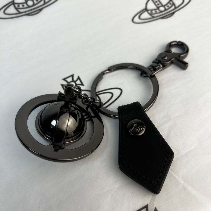 vivienne westwood dark orb keychain, вивьен вествуд брелок
