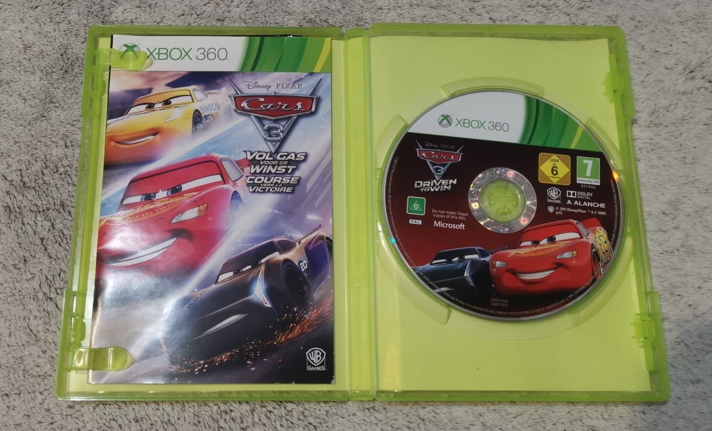 Auta 3/Cars 3 Driven to Win Wysokie Obroty Xbox 360 PL