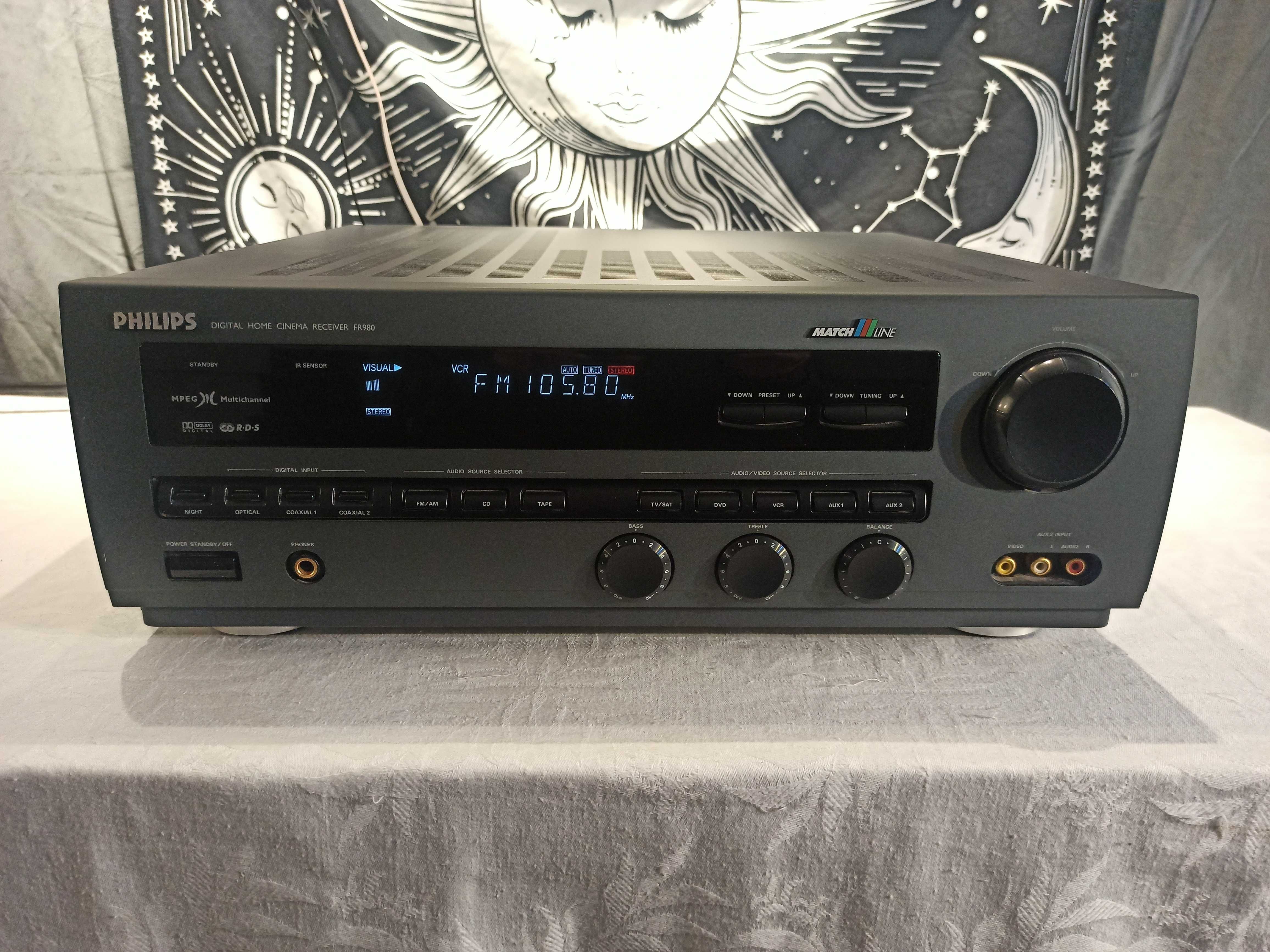 Amplituner wzmacniacz PHILIPS FR980