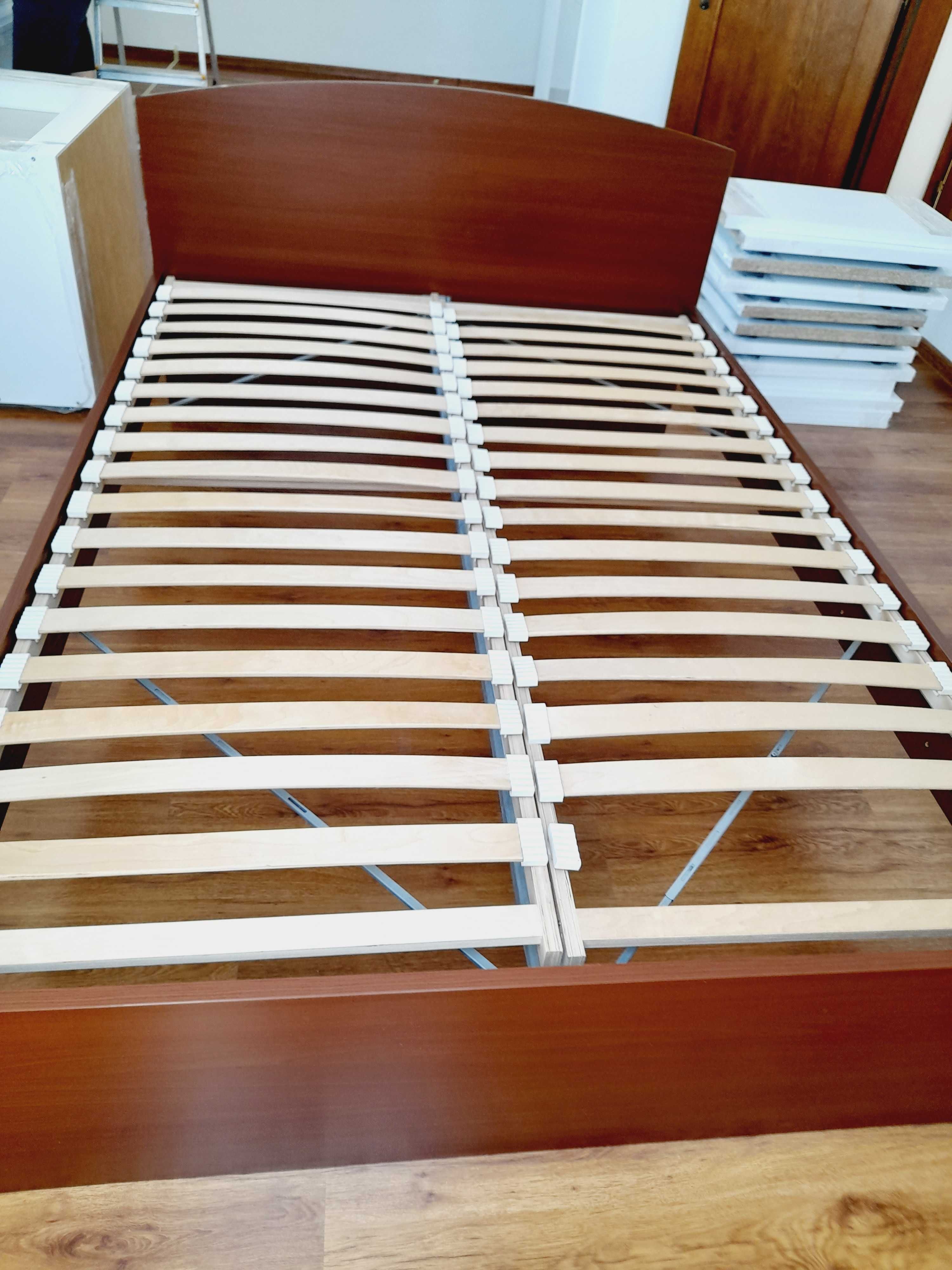 Rama łóżka łóżko Ikea Ramberg ze stelażem 140x200