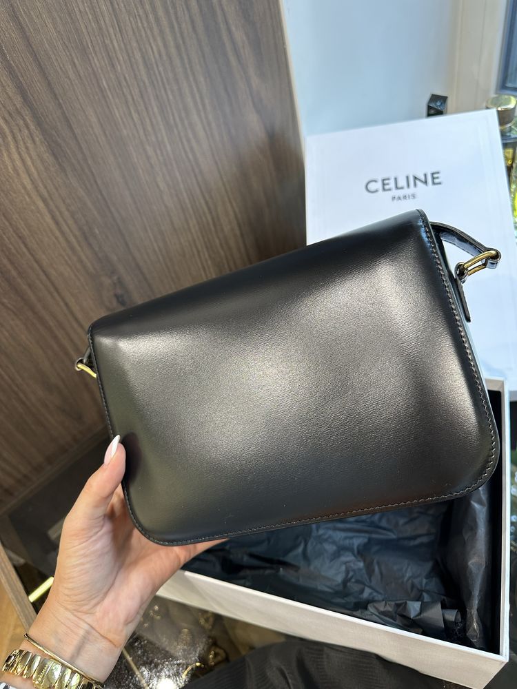 CELINE Сумка Triomphe оригінал розмір медіум (середня)