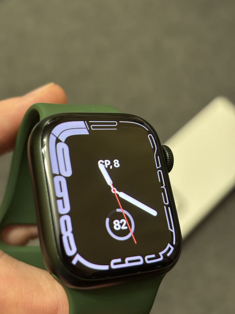 Apple Watch 7 41mm LTE green АКБ 100%