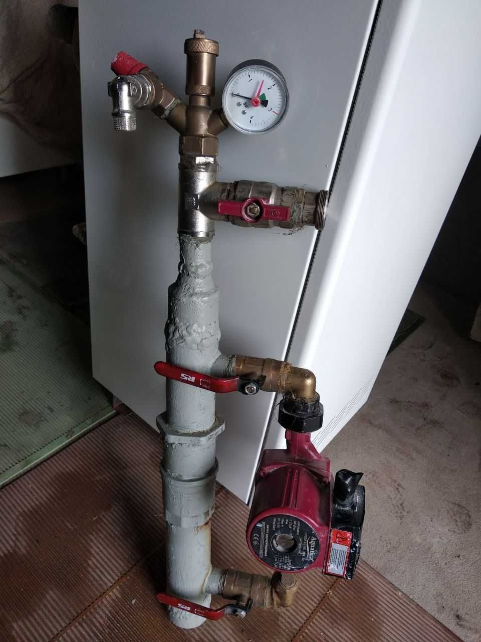 Газовий котел Росс 16 кВ та обв'язка