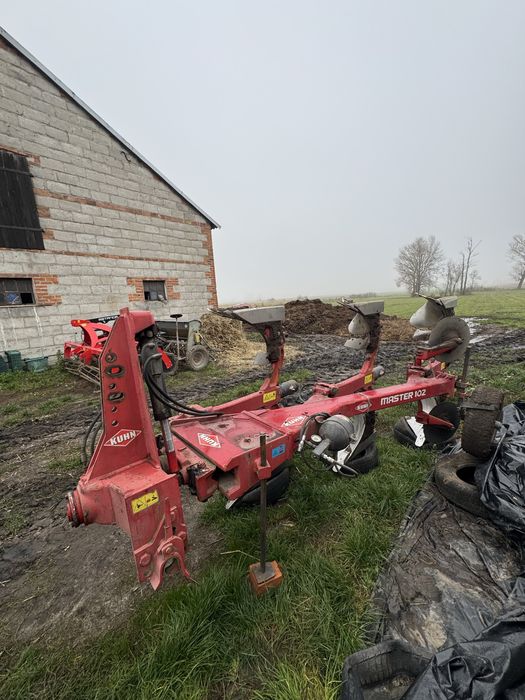 Pług 3 skibowy obrotowy kuhn master 102!