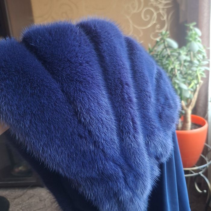 Норковый капор из цельной норки
