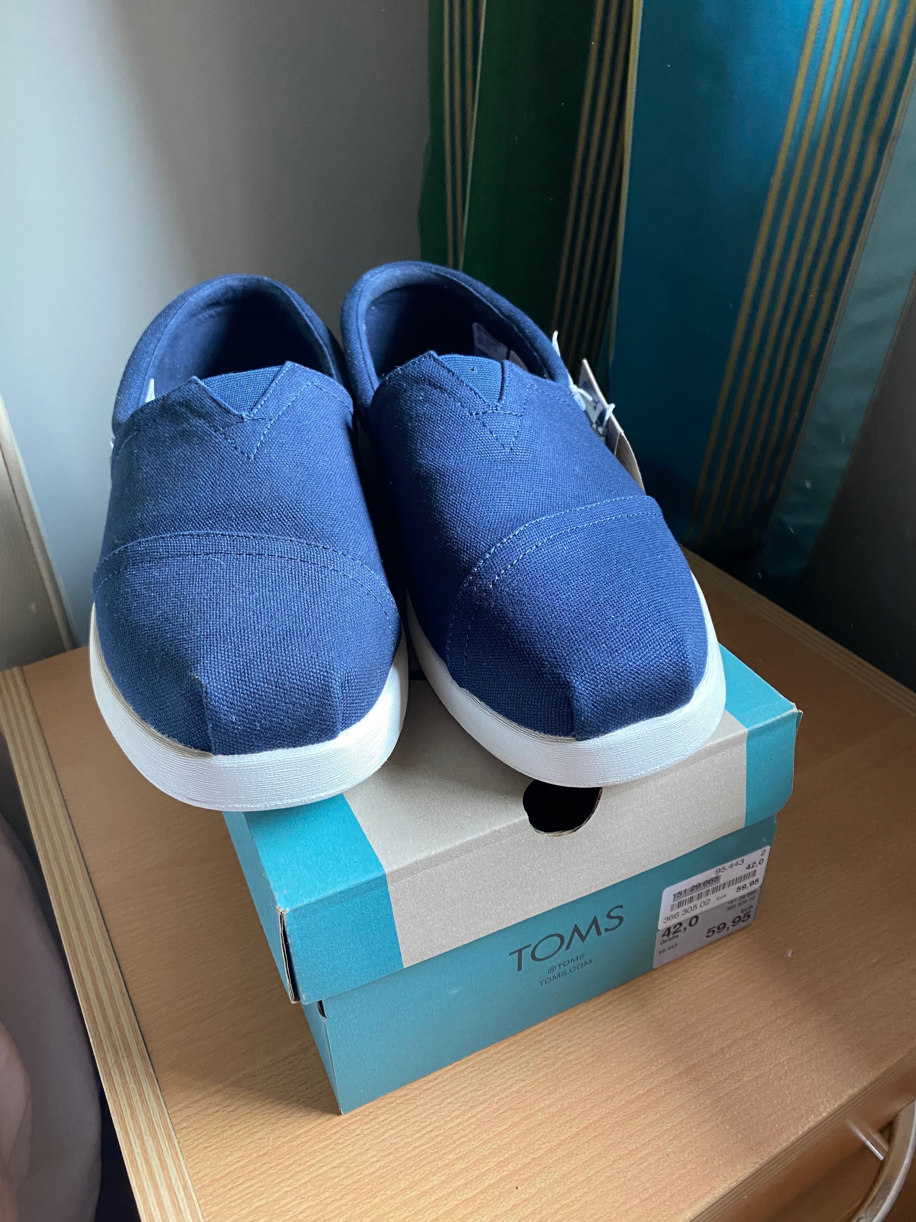 Мокасины слипоны Toms original