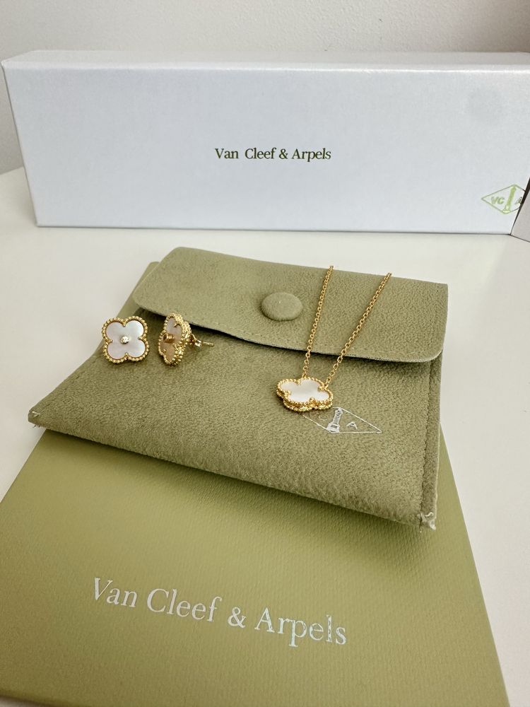 Zestaw biżuterii w stylu Van Cleef & Arpels