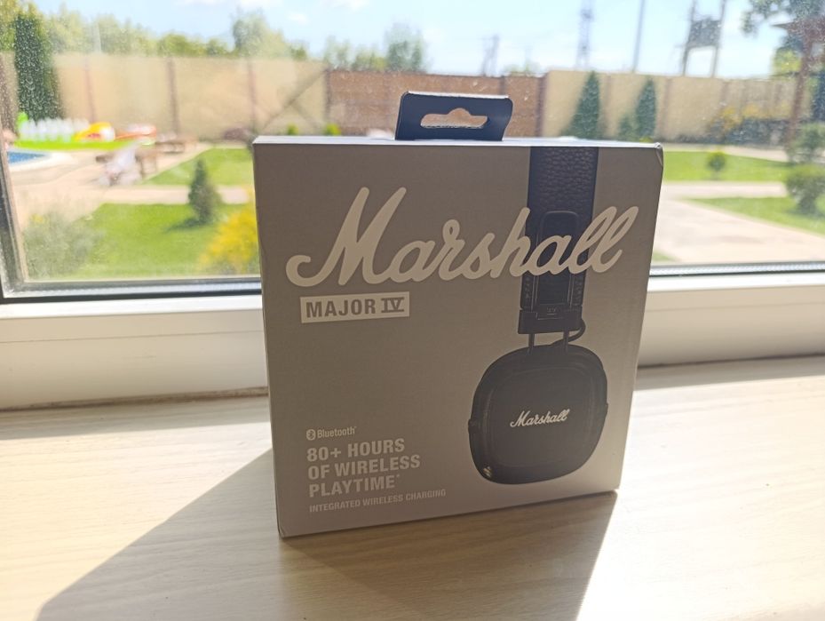 Навушники нові Marshall Major IV Bluetooth Black