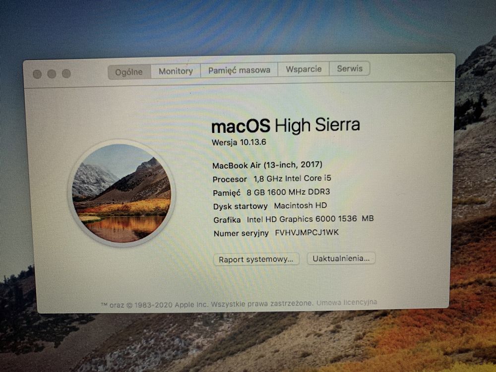MacBook Air 13 2017