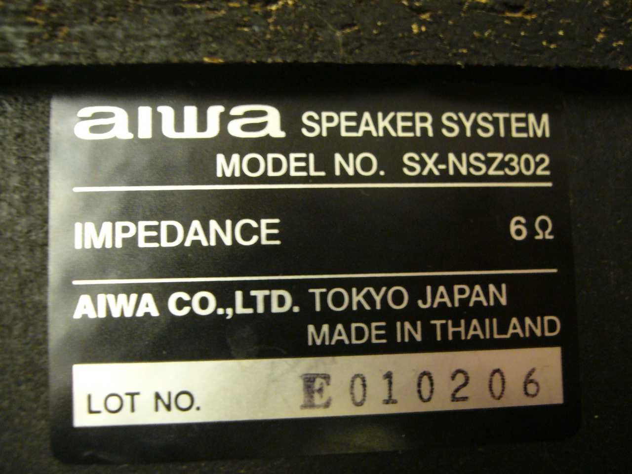 Kolumna głośnikowa Aiwa SX-NSZ302