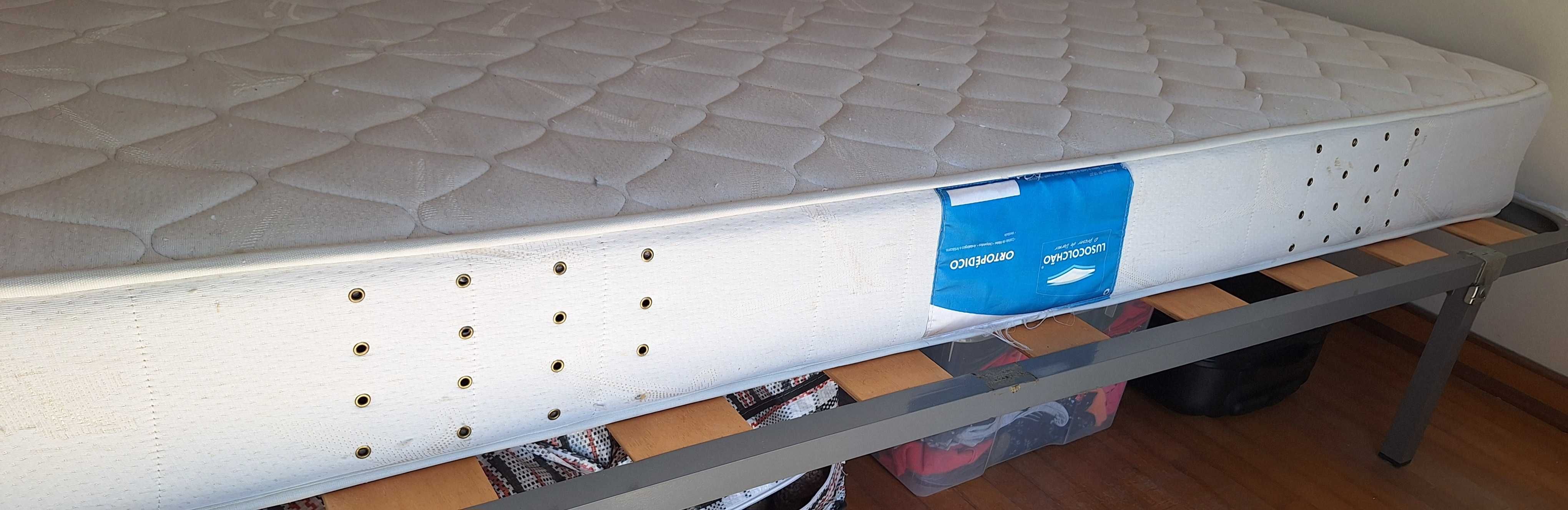 Colchao 140x200 molas, ortopédico anti alérgico anti ácaros ventilado