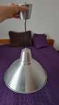 Lampa wisząca Ikea, aluminium, loft