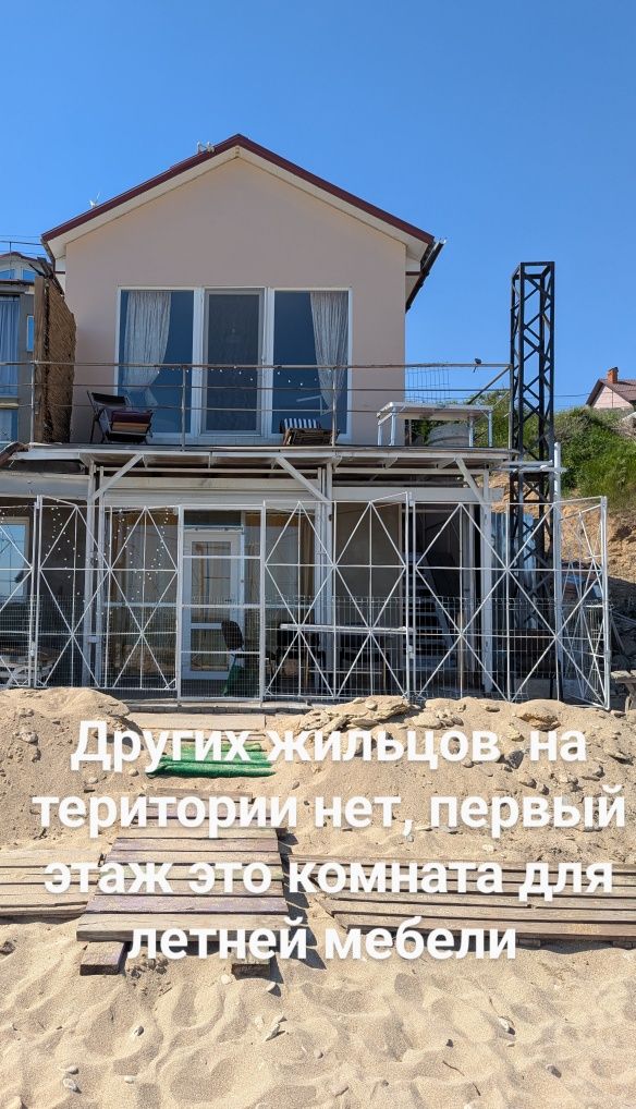 Дом на берегу моря, первая линия