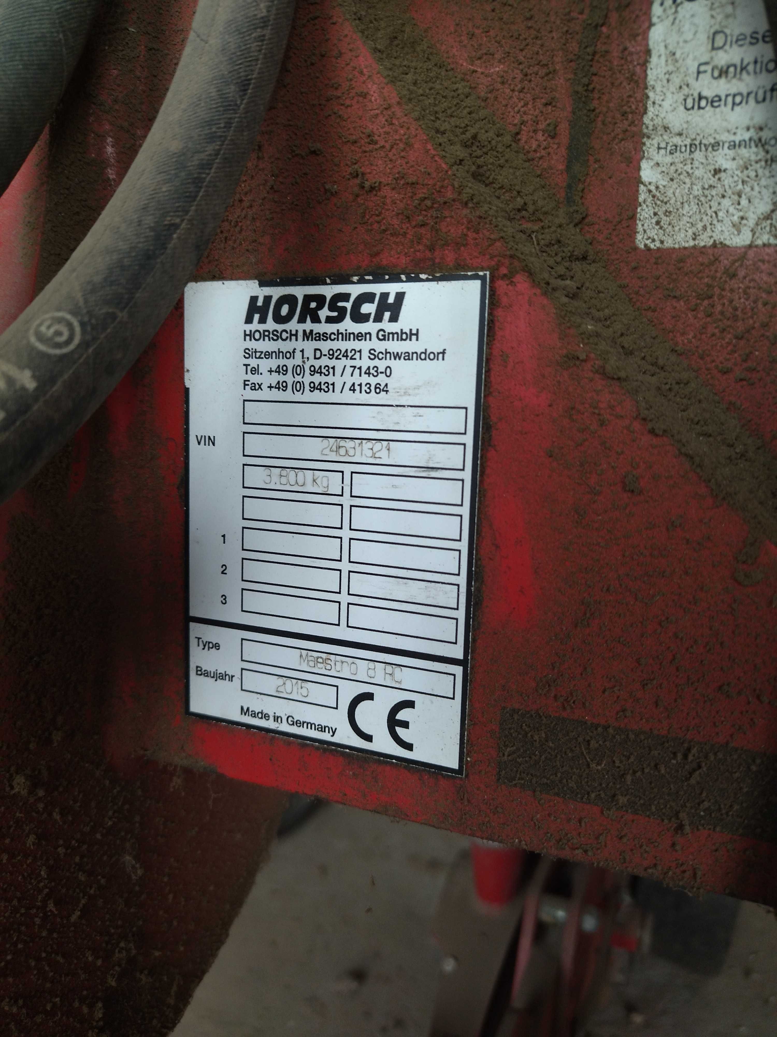 Сівалка HORSCH Maestro 8 RC