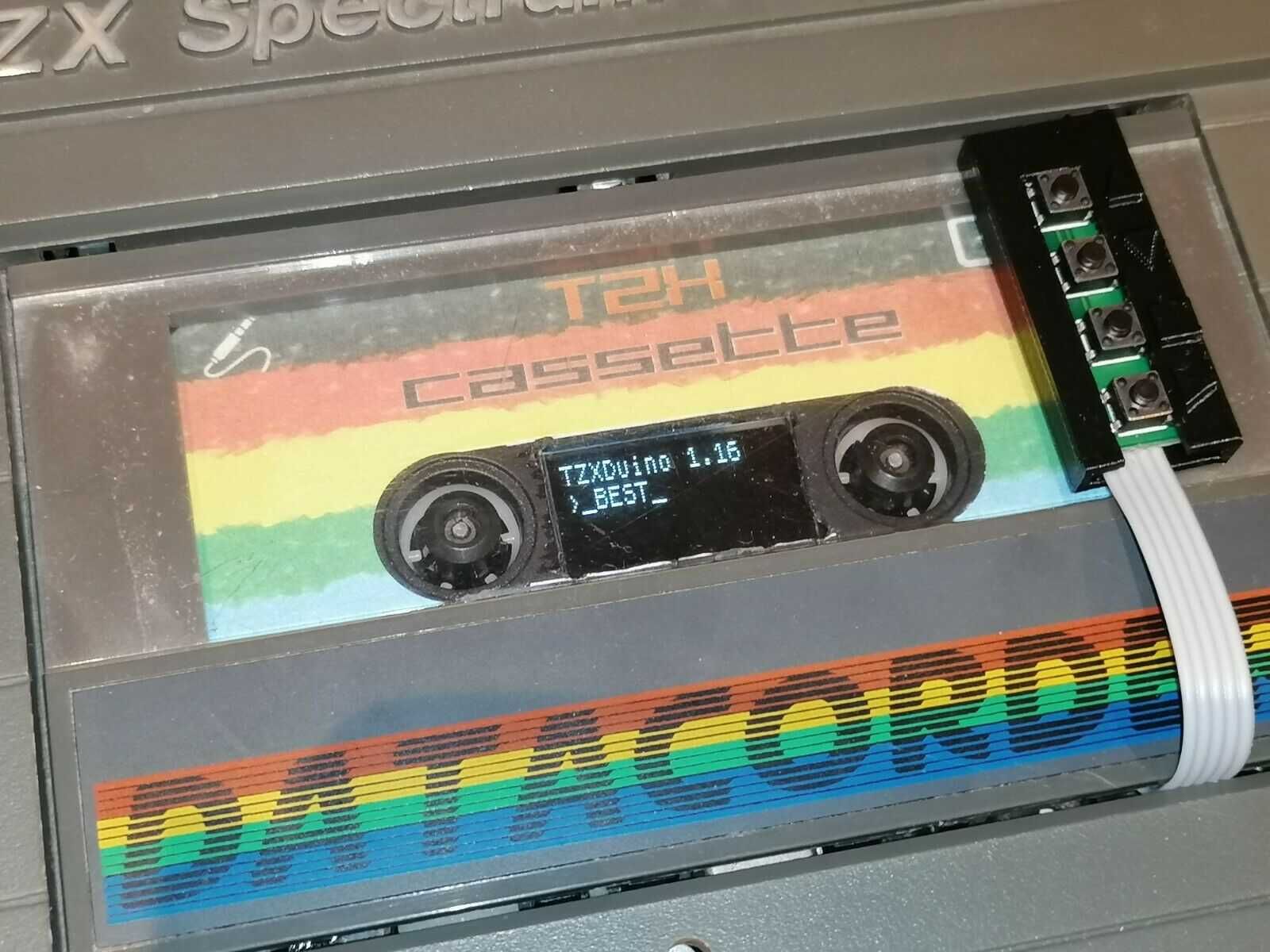 TZX Cassete+ p/ Sinclair Spectrum/+2. 17000 jogos em SD
