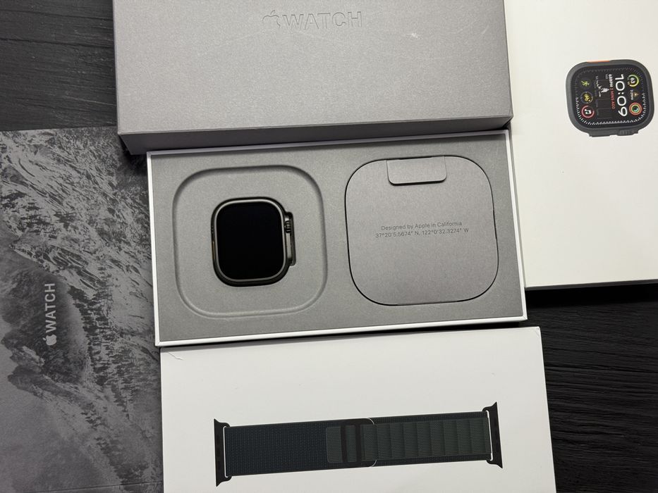 MAГAЗИН Apple Watch Ultra 2 49mm Black ГАРАНТИЯ/Trade-In/Bыкyп/Oбмeн