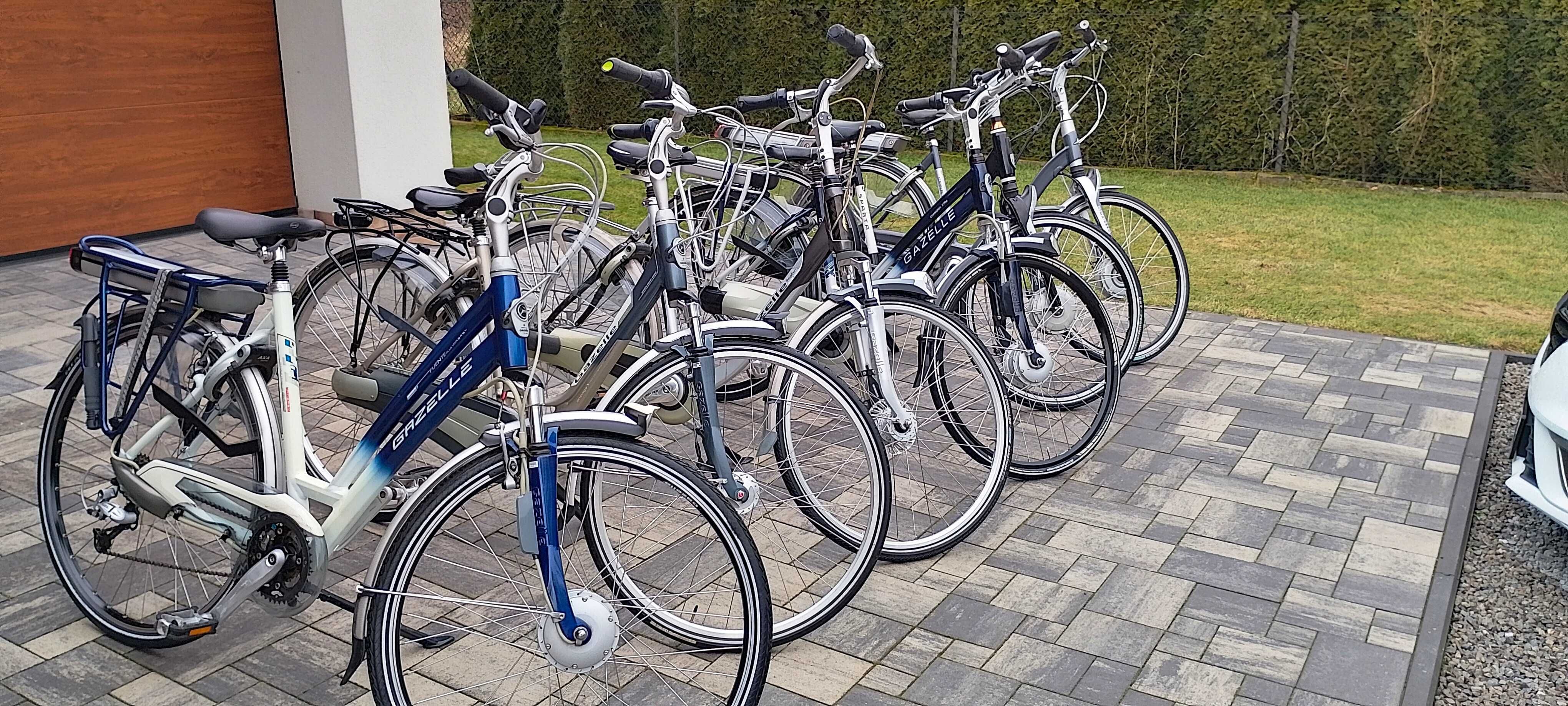 rowery z Holandii Gazelle Sparta Trek elektryczne i zwykłe duży wybór