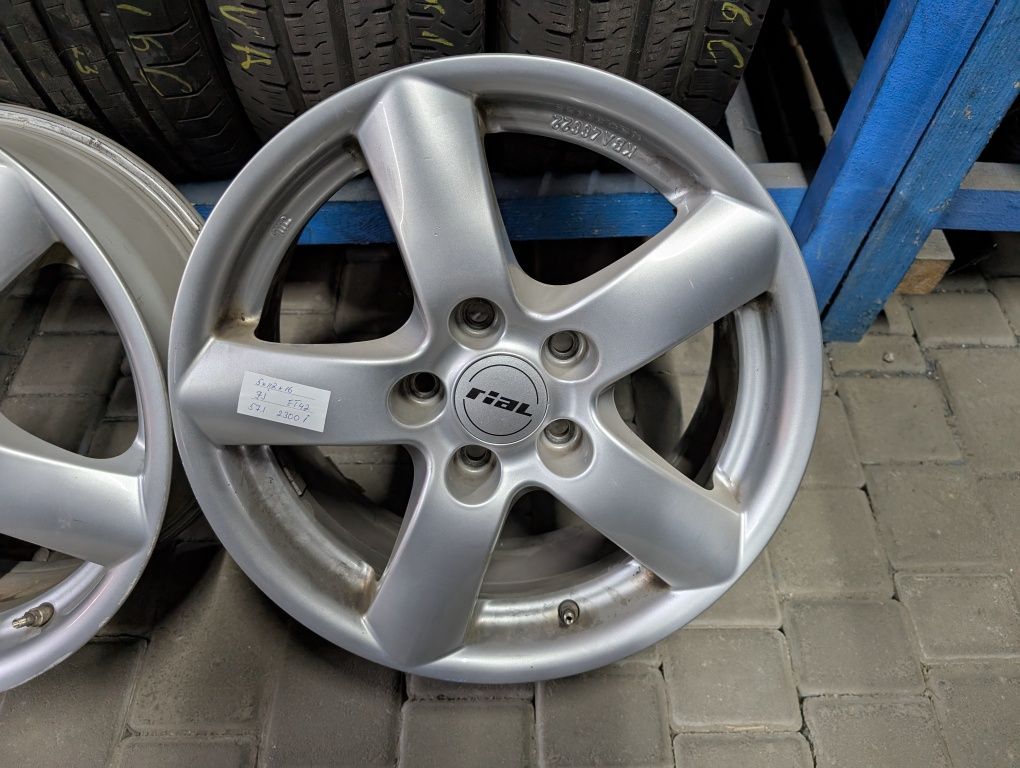 Легкосплавні диски 5*112 R16 VW/Audi/SKoda/Seat
