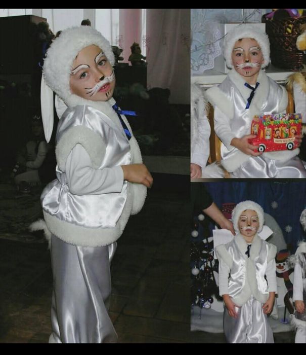 Новорічний костюм зайчика