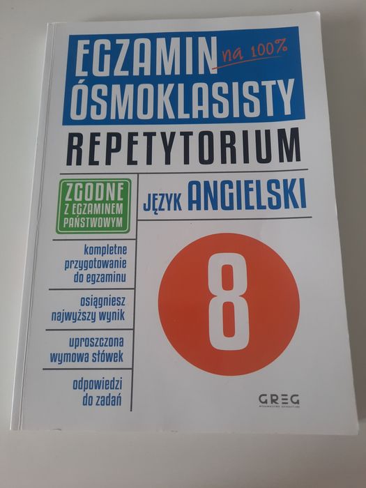 Repetytorium na egzamin ósmoklaisty z j. angielskiego