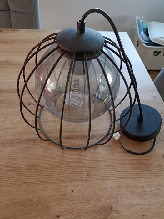 Lampa Tk wiszaca czarna