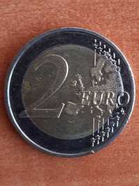 Moneta 2 euro 2011 D.Błędne tłoczenie.