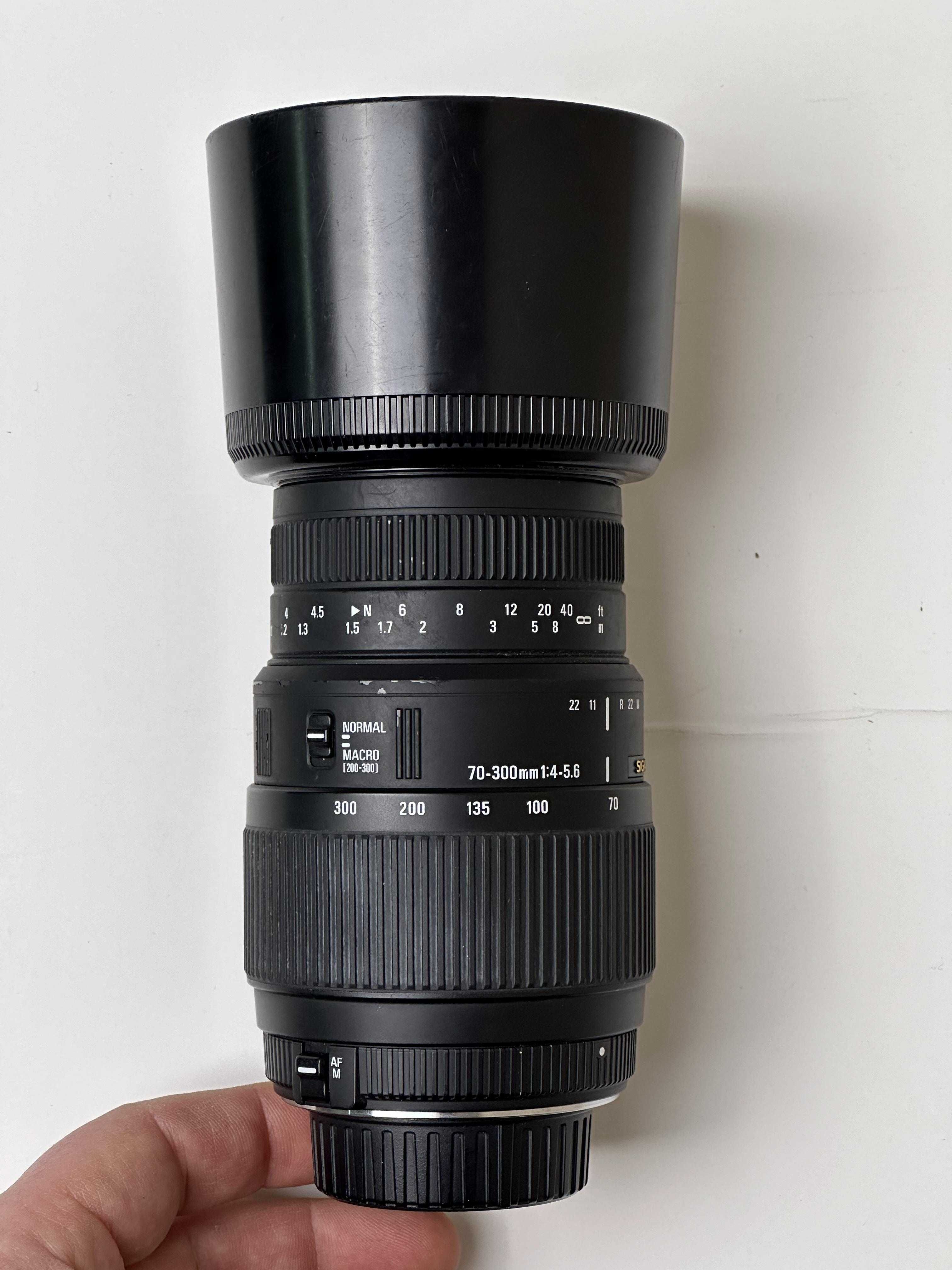 Sigma 70-300mm F4-5.6 DG for Nikon  (full frame)
