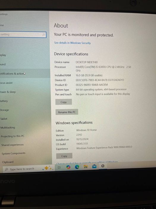 Lenovo Thinkpad X260 12.5” 1.3 кг RAM 16GB SSD 256GB