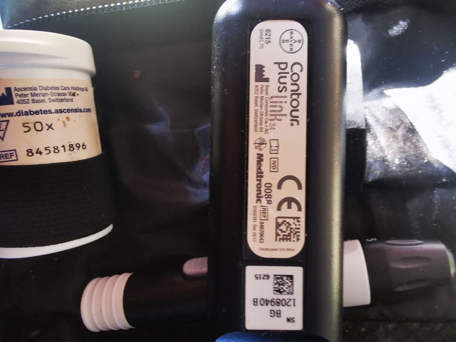 Glukometr medtronic pompa insulinowa 715 odczyt cukrzyca paski gratis