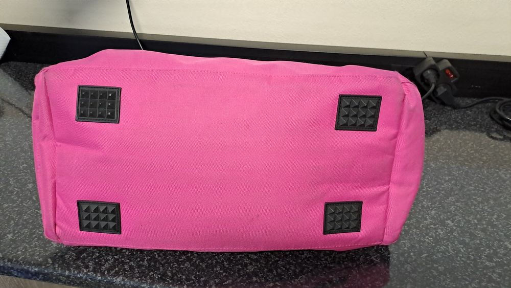 Saco de desporto cor de rosa