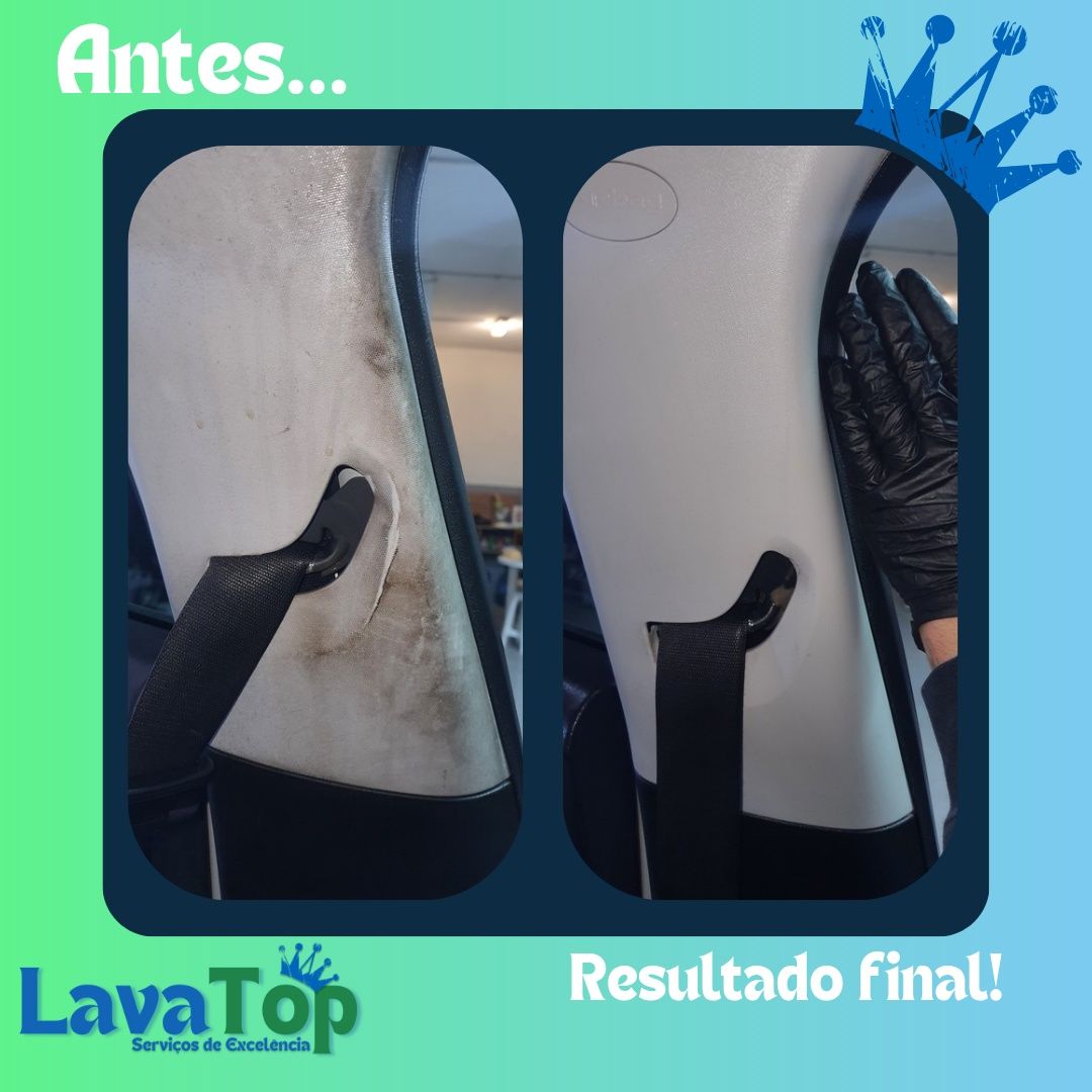 Limpeza de sofás