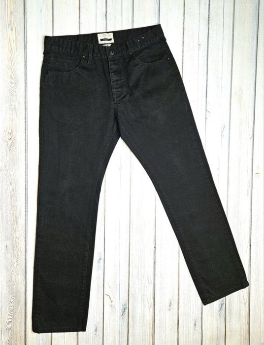 Фірмові чорні прямі чоловічі джинси jasper conran, розмір 48 - 50