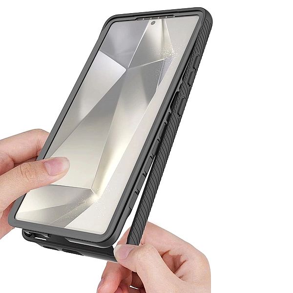 Etui Tech-Protect Defense MagSafe na Samsung Galaxy S25 Ultra - czarne