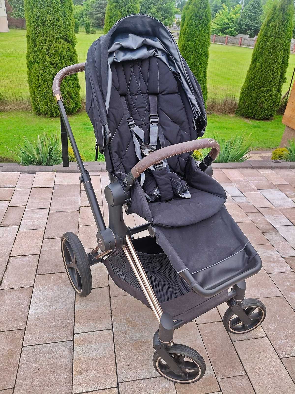 Cybex Priam  Spacerówka  Rose Gold ! Stan BDB !